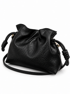 Damen Handtasche mit Kordelzug und Knotengriff